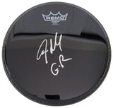 Steven Adler Guns N Roses drummer signed Drumhead COA proof autographed GNR