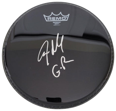 Steven Adler Guns N Roses drummer signed Drumhead COA proof autographed GNR