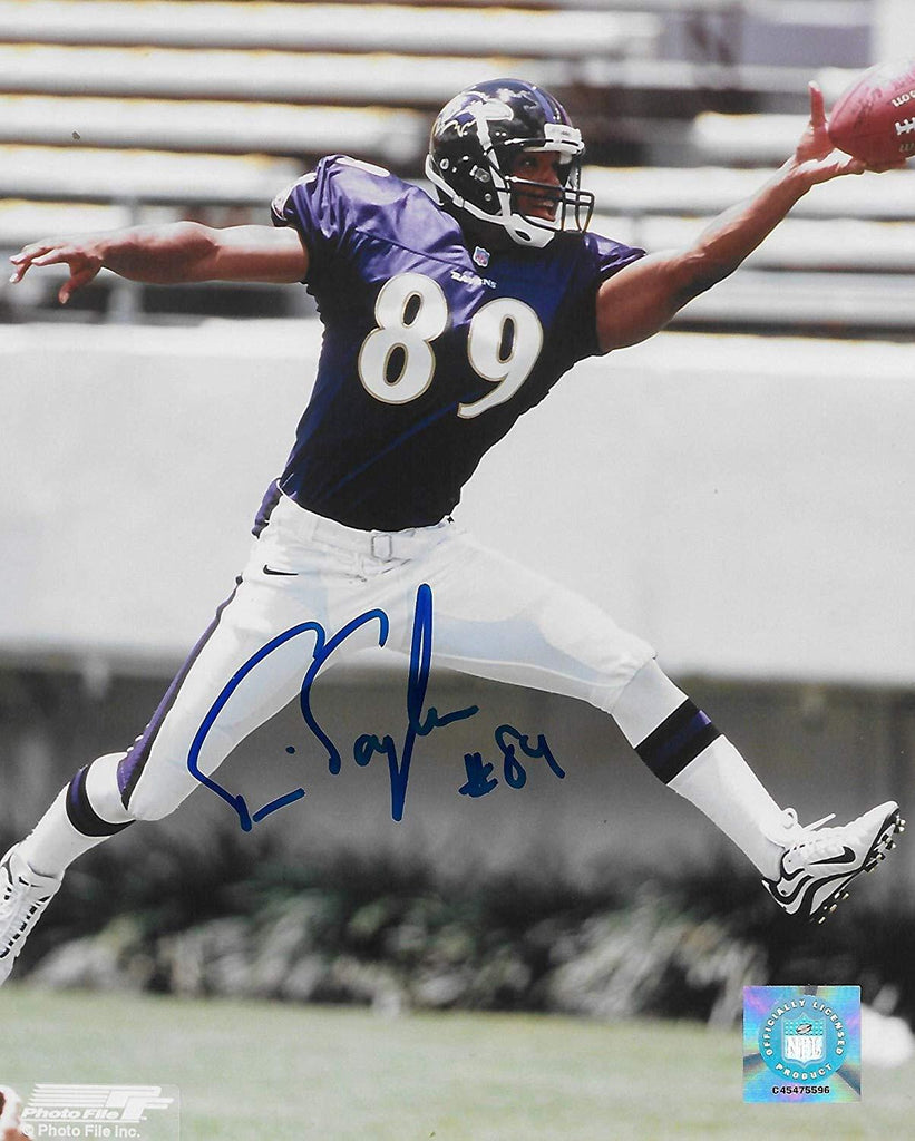 Travis Taylor Baltimore Ravens signed autographed, 8x10 Photo, COA will be included.