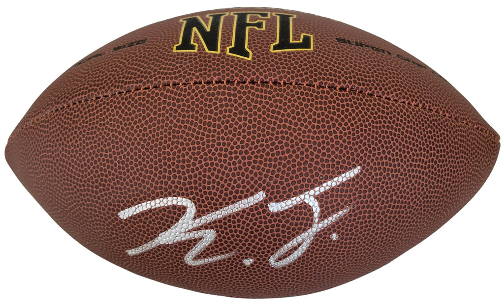 Kayvon Thibodeaux New York Giants Ducks signed NFL football proof COA autographed