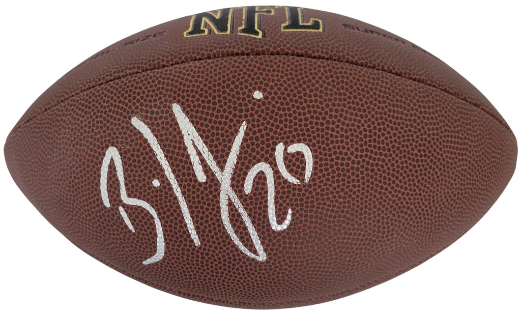 Brian Dawkins Signed Football Proof COA Autographed Philadelphia Eagles Broncos
