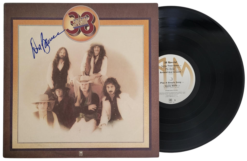 Don Barnes Signed 38 Special Album COA Proof Autographed Vinyl STAR