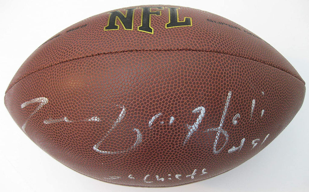 Tamba Hali Kansas City Chiefs Penn State signed NFL football proof Beckett COA autograph
