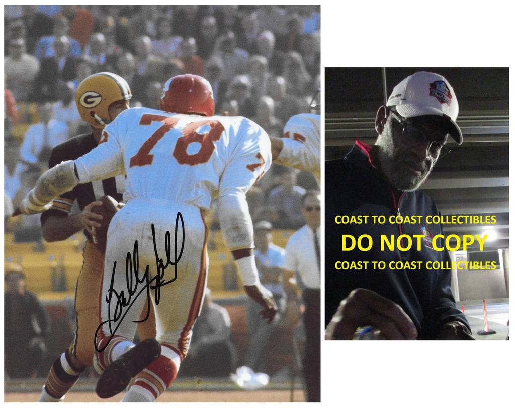 Bobby Bell Signed 8x10 Photo COA Proof Kansas City Chiefs Football Autographed