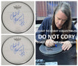 Chad Channing Nirvana drummer signed Drumhead COA exact proof autographed STAR