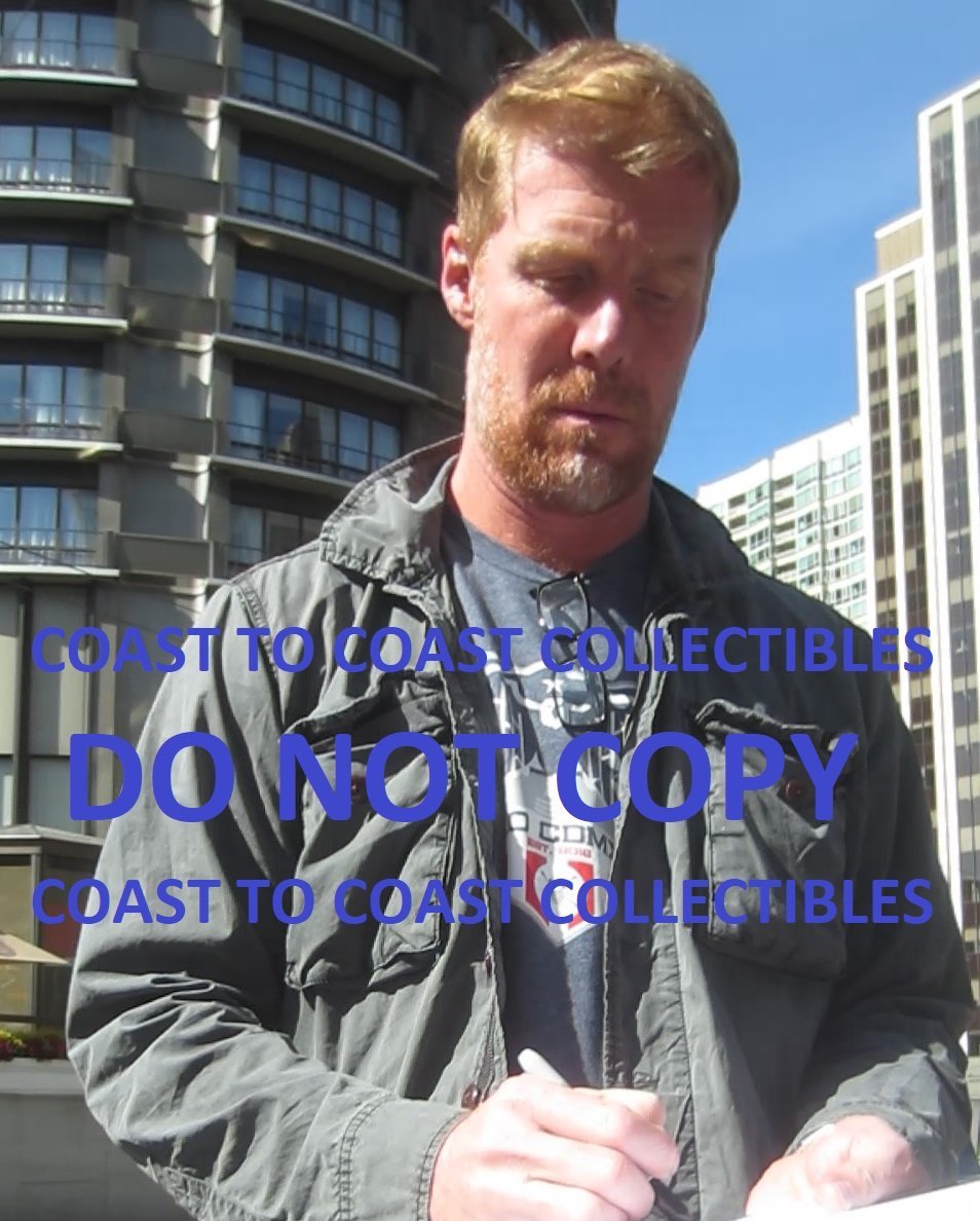 Alexi Lalas, USA National Team, USA Gold, signed, autographed, Soccer 8x10 photo - COA and Proof