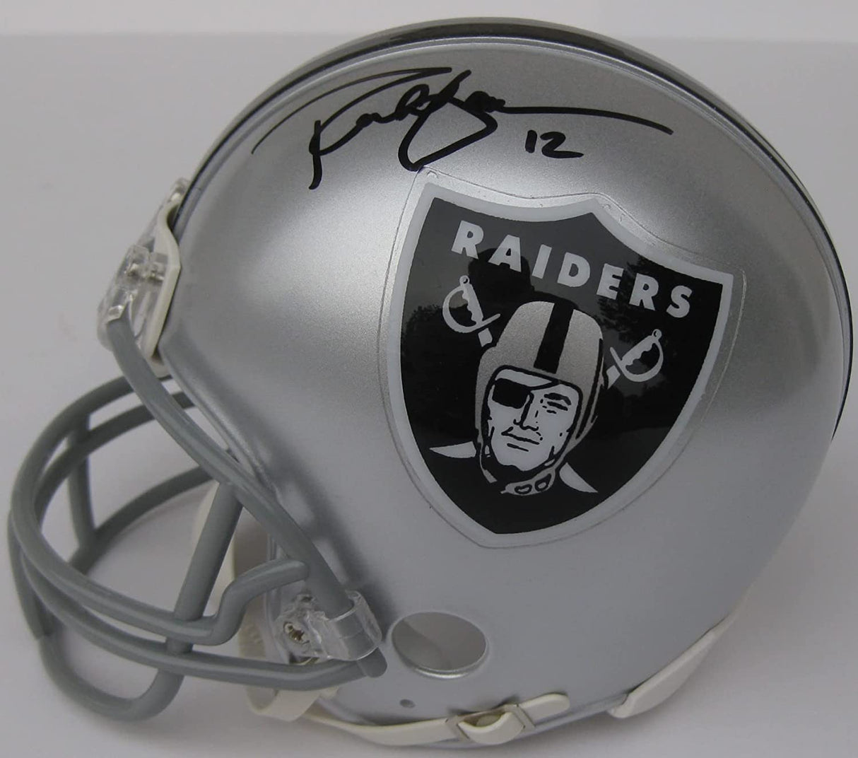 Rich Gannon signed autographed Oakland Raiders mini football helmet Proof Beckett COA