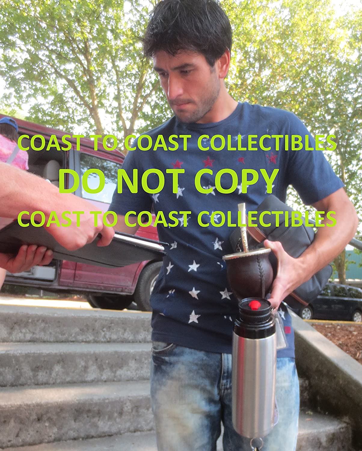 Nicolas Lodeiro signed Seattle Sounders soccer 8x10 photo COA proof