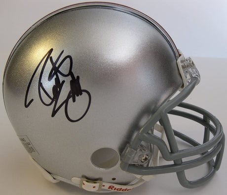 Robert Smith signed autographed Ohio State Buckeyes mini football helmet proof Beckett COA