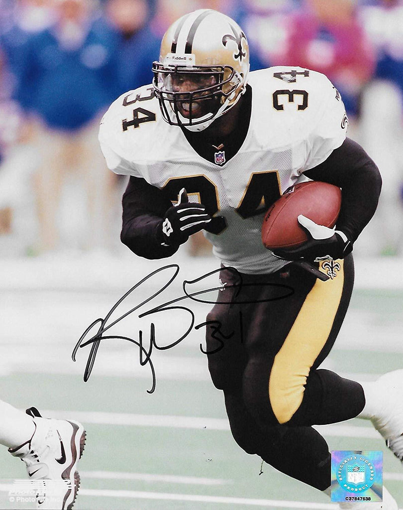 Ricky Williams New Orleans Saints signed autographed, 8x10 photo, COA