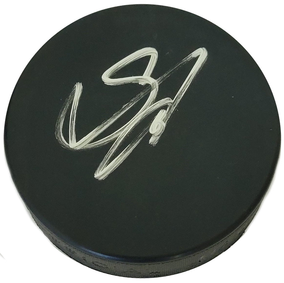 New Jersey Devils Autograph Puck