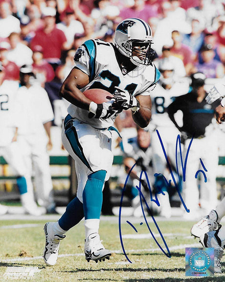 Tim Biakabutuka Carolina Panthers signed autographed, 8x10 Photo, COA will be included