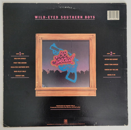 Don Barnes Signed 38 Special Wild Eyed Southern Boys Album COA Proof Autographed Vinyl STAR
