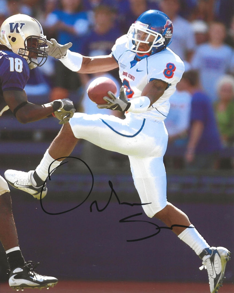 Orlando Scandrick signed Boise State Broncos 8x10 football photo COA Proof autographed