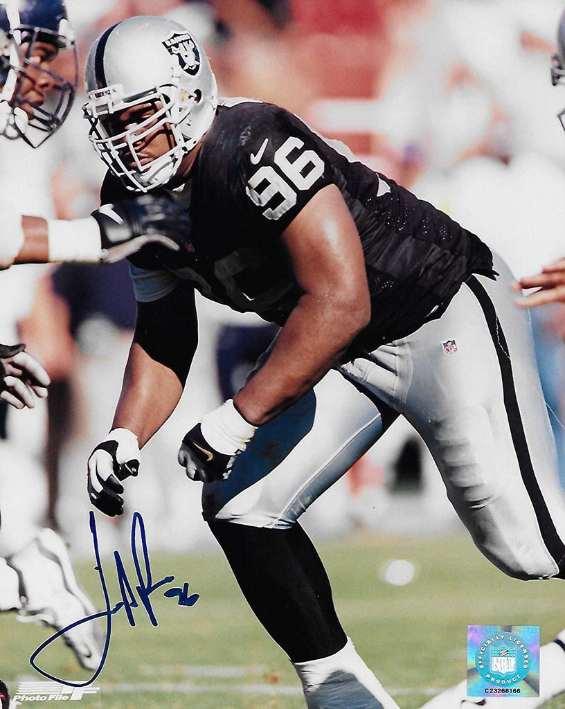 Darrell Russell Oakland Raiders signed autographed, 8x10 Photo, COA will be included