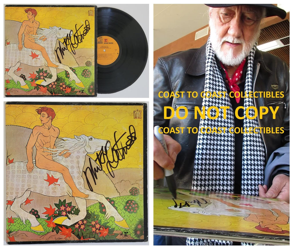 Mick Fleetwood signed Fleetwood Mac Then Play On album proof vinyl proof STAR autographed
