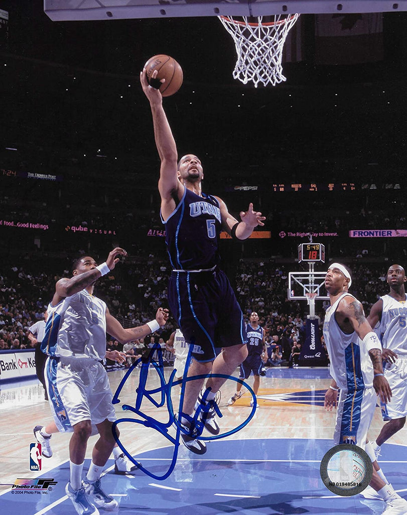 Carlos Boozer Utah Jazz signed basketball 8x10 photo COA