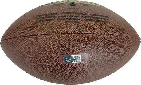 Darren Woodson Cowboys ASU signed NFL football proof Beckett COA autographed