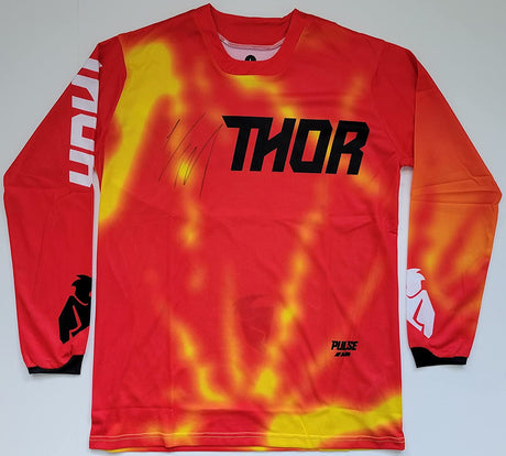 Cooper Webb Supercross motocross signed Thor jersey proof COA autographed!