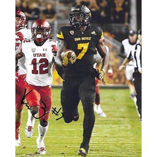 Kalen Ballage, Arizona State Sun Devils, ASU, Signed, Autographed, 8X10 Photo, a COA with the Proof Photo of Kalen Signing Will Be Included
