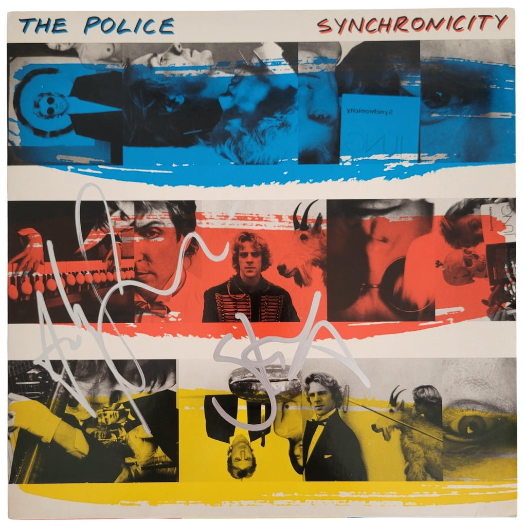 The Police Signed Synchronicity Album COA Exact Proof Autographed Vinyl Record