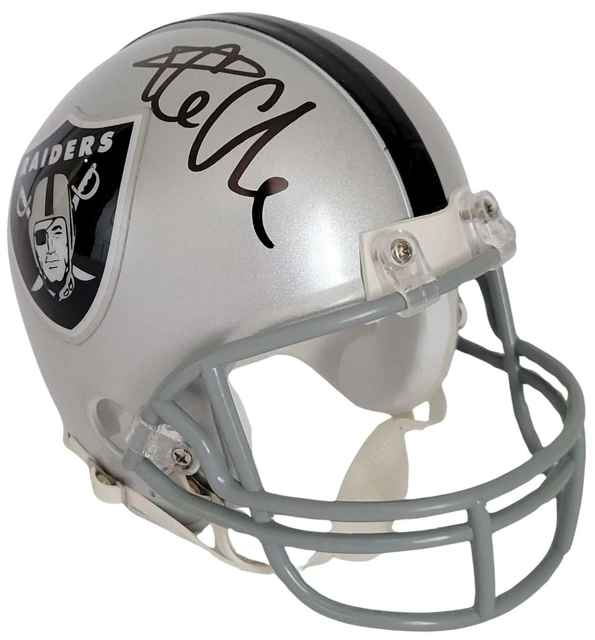 Ice Cube Signed Raiders Helmet Proof Autographed LA Oakland Vegas Los Angeles STAR