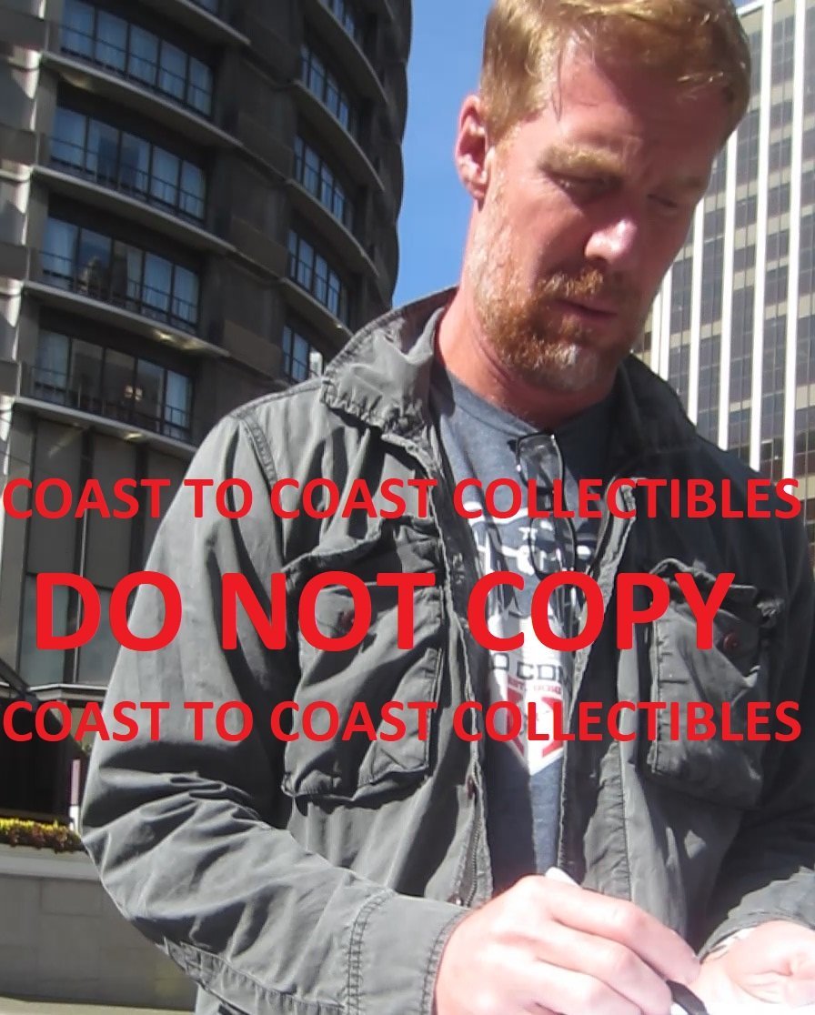 Alexi Lalas, USA National Team, USA Gold, signed, autographed, Soccer 8x10 photo - COA and Proof.