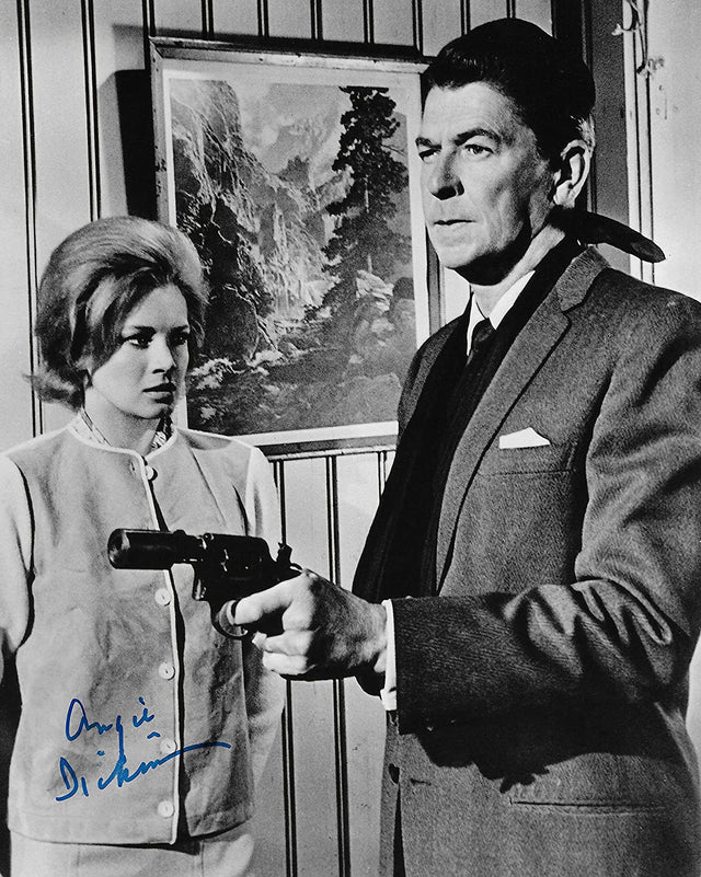 Angie Dickinson actress signed autographed 8x10 photo proof COA. STAR