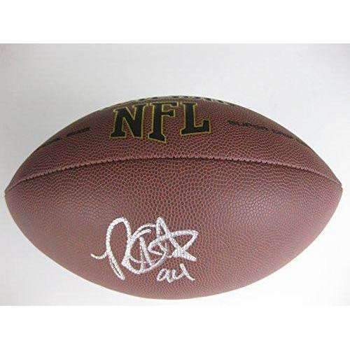 Robert Quinn, St. Louis Rams, Rams, North Carolina, Tar Heels, Signed, Autographed, NFL Football, a COA with the Proof Photo of Robert Signing Will Be Included
