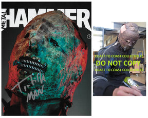 Tortilla Man Slipknot metal band signed 8X10 photo COA Proof autographed STAR