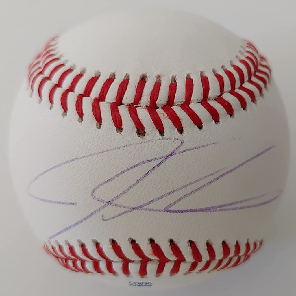 Josh Hamilton Texas Rangers LA Angels Reds signed autographed baseball COA proof