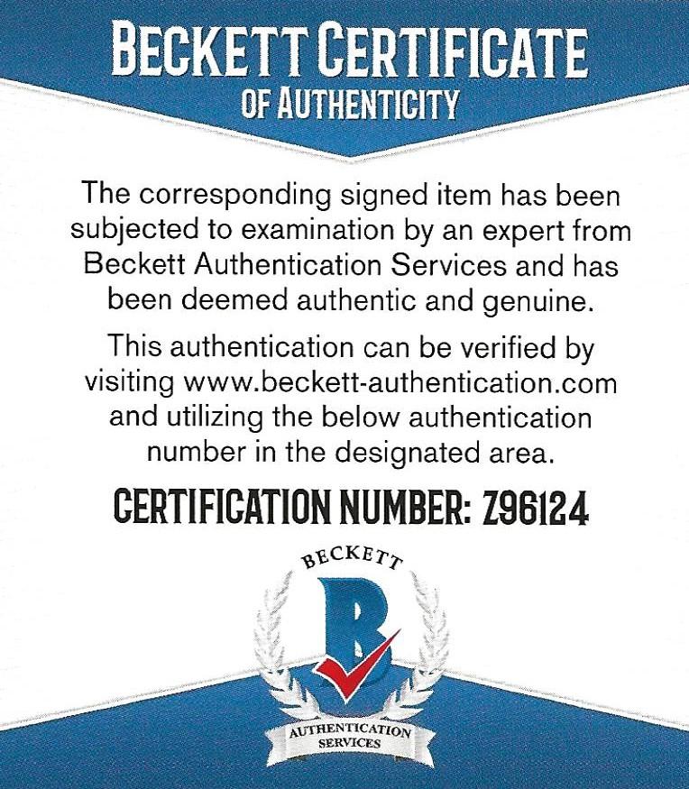 Nick Mason autographed Pink Floyd The Wall album record exact proof Beckett COA STAR