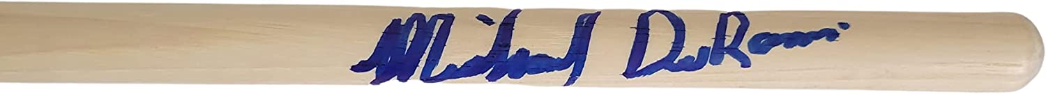 Michael Derosier Heart Drummer signed Drumstick COA exact proof autographed STAR