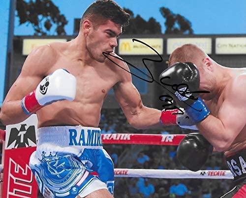 Gilberto Ramirez professional boxer signed,autogrpahed boxing 8x10 photo,proof COA