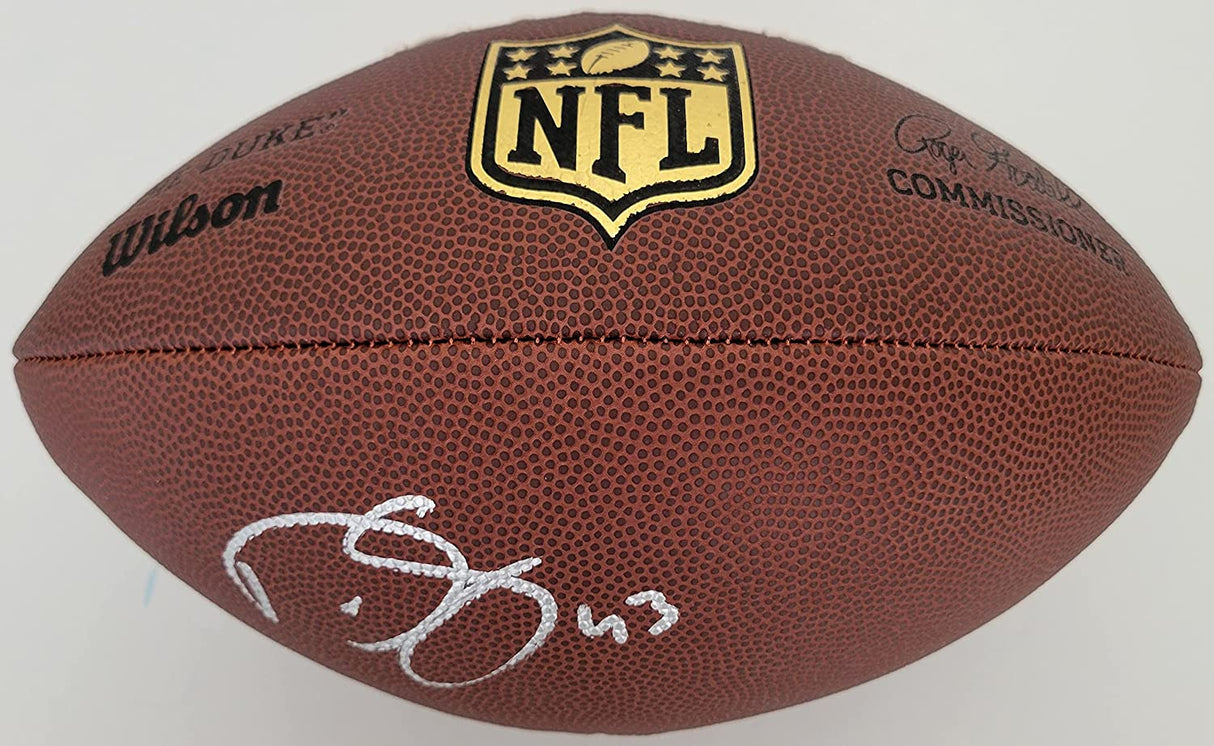 Darren Sproles Philadelphia Eagles Saints signed Duke football COA proof autographed