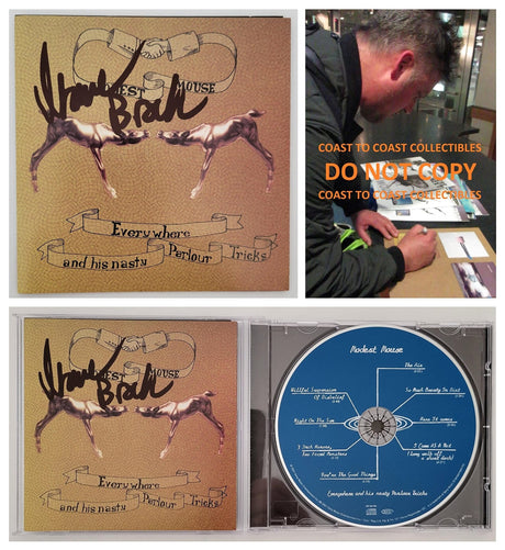 Isaac Brock signed Modest Mouse Everywhere And His Nasty Parlour CD COA Proof STAR