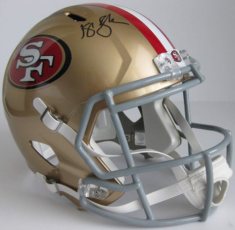 Kyle Shanahan San Francisco 49ers signed, autographed full size helmet,exact proof COA
