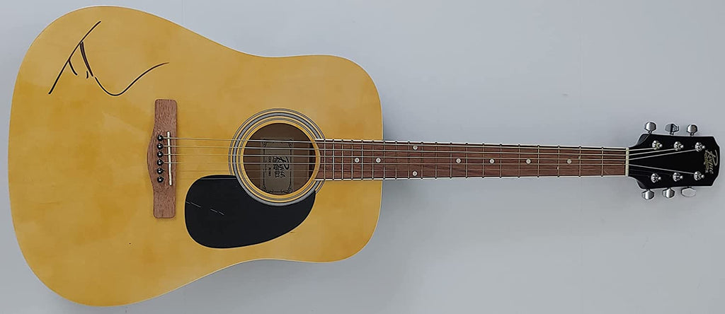 Tim McGraw Country music legend signed autographed acoustic guitar Beckett COA Proof Star