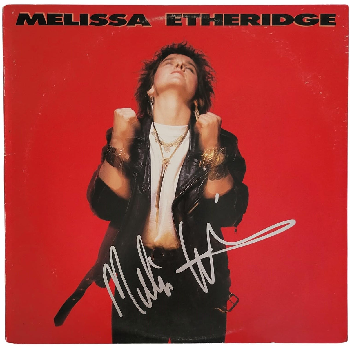 Melissa Etheridge signed Self-Titled album COA proof autographed vinyl record Star