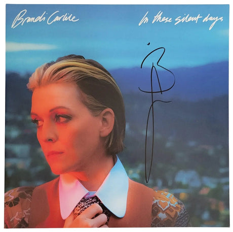 Brandi Carlile Signed In These Silent Days Album Proof COA Autographed Vinyl Star