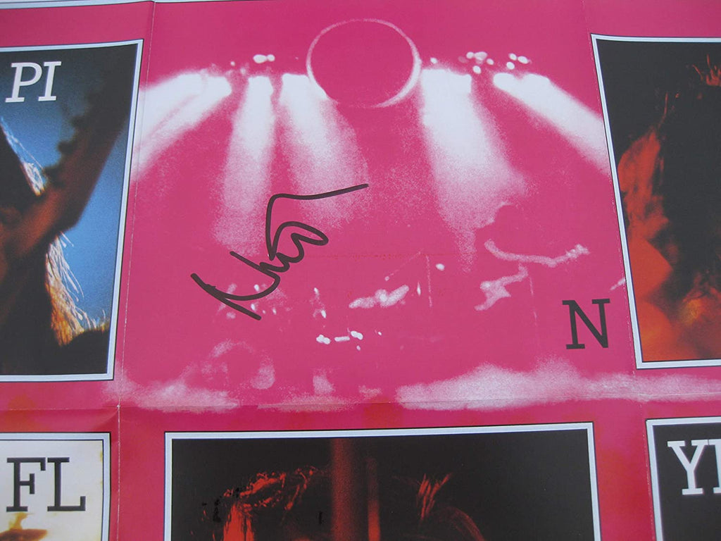 Nick Mason signed Pink Floyd 20x30 Poster Proof Beckett COA autographed STAR