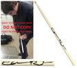 Clem Burke Blondie Drummer signed Drumstick COA exact proof autographed STAR