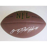 Lamarr Houston, Chicago Bears, Oakland Raiders, Texas Longhorns, Signed, Autographed, NFL Football, a COA with the Proof Photo of Lamarr Signing the Football Will Be Included