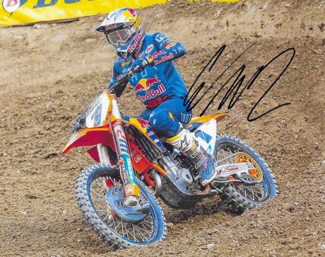 Cooper Webb Supercross Motocross Signed 8x10 Photo COA Proof Autographed