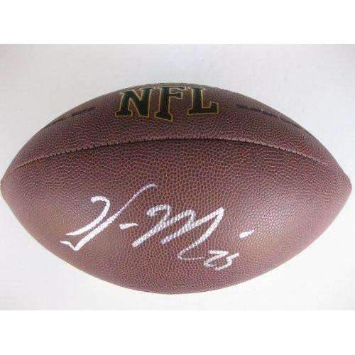 William Moore, Atlanta Falcons, Missouri, Signed, Autographed, NFL Football, a Coa with the Proof Photo of William Signing Will Be Included with the Football