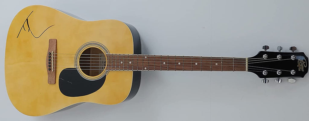 Tim McGraw Country music legend signed autographed acoustic guitar Beckett COA Proof Star