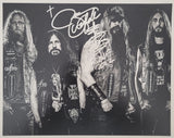 Zakk Wylde signed Black Label Society 11x14 photo COA exact proof autographed STAR