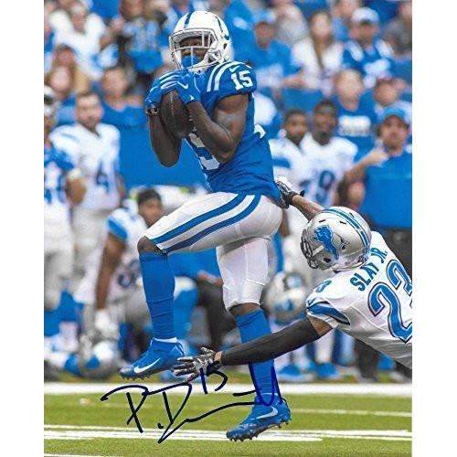 Phillip Dorsett Indianapolis Colts, Signed, Autographed, 8X10 Photo, a COA with the Proof of Phillip Signing Will Be Included--