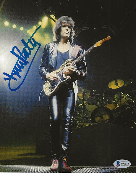 Trevor Rabin Yes singer signed autographed 8x10 photo Proof Beckett COA. star