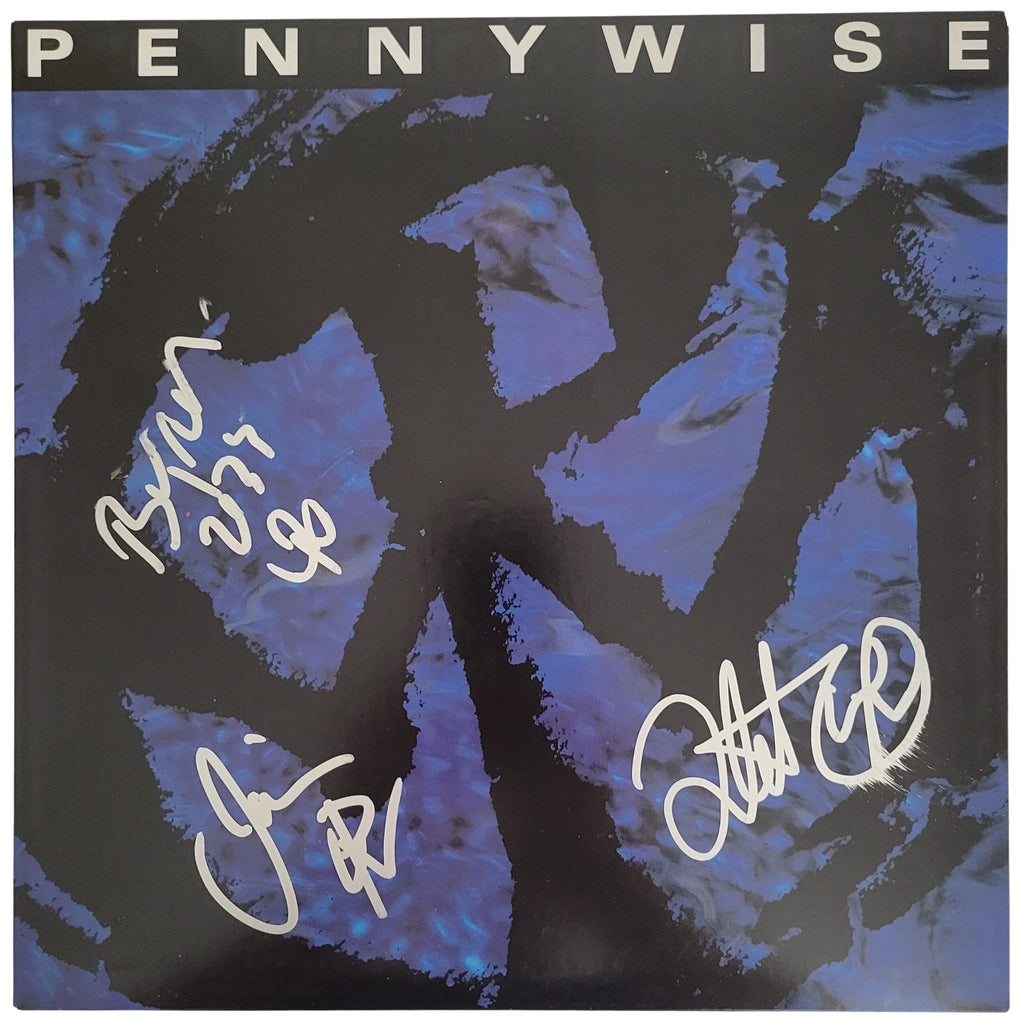 Pennywise Band Signed Album Exact Proof COA Autographed Vinyl Record